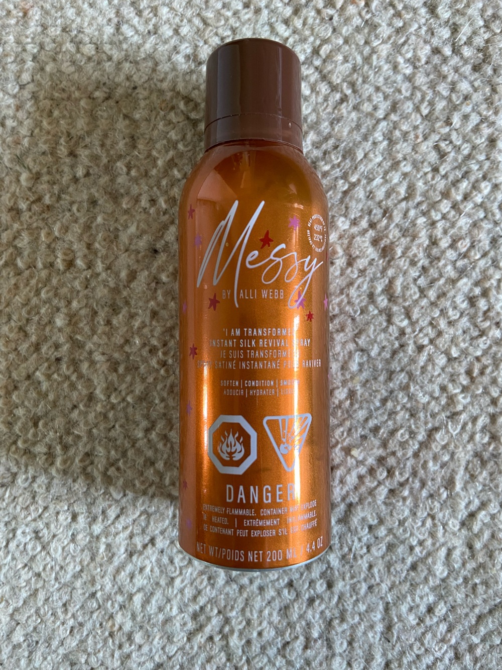 BNIB Messy by Alli Webb - Instant Silk Revival Spray